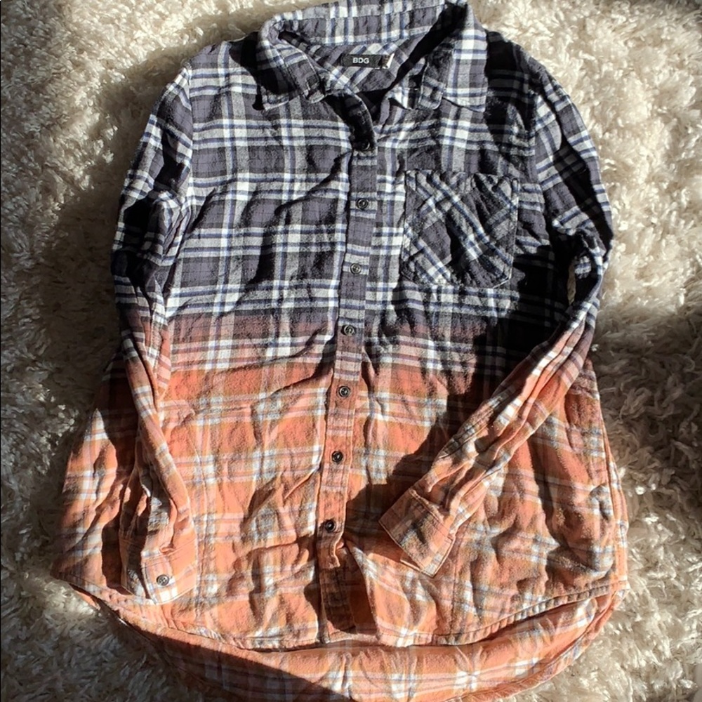 Multi colored flannel